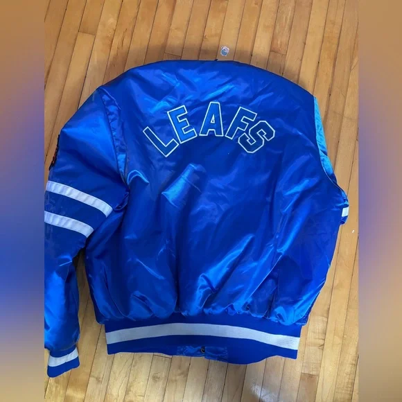 ❗️Vintage 90s Toronto Maple Leafs Satin Jacket❗️ - Picture 2 of 2